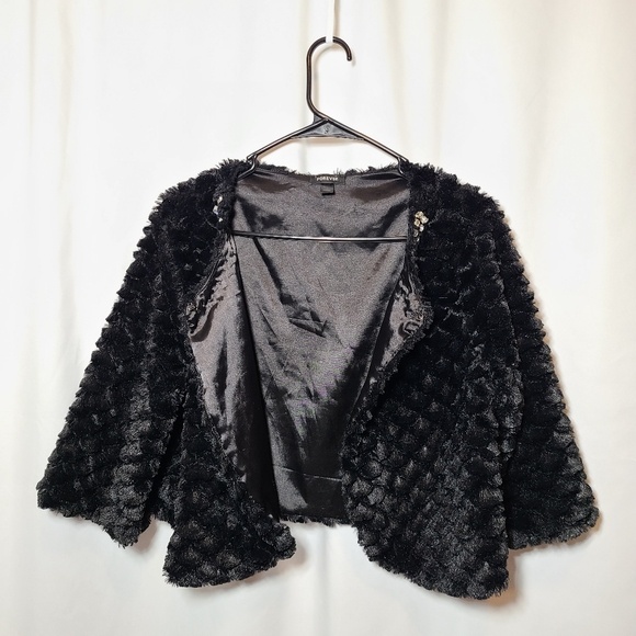 FOREVER Lightweight cape with bling on top - Picture 9 of 9